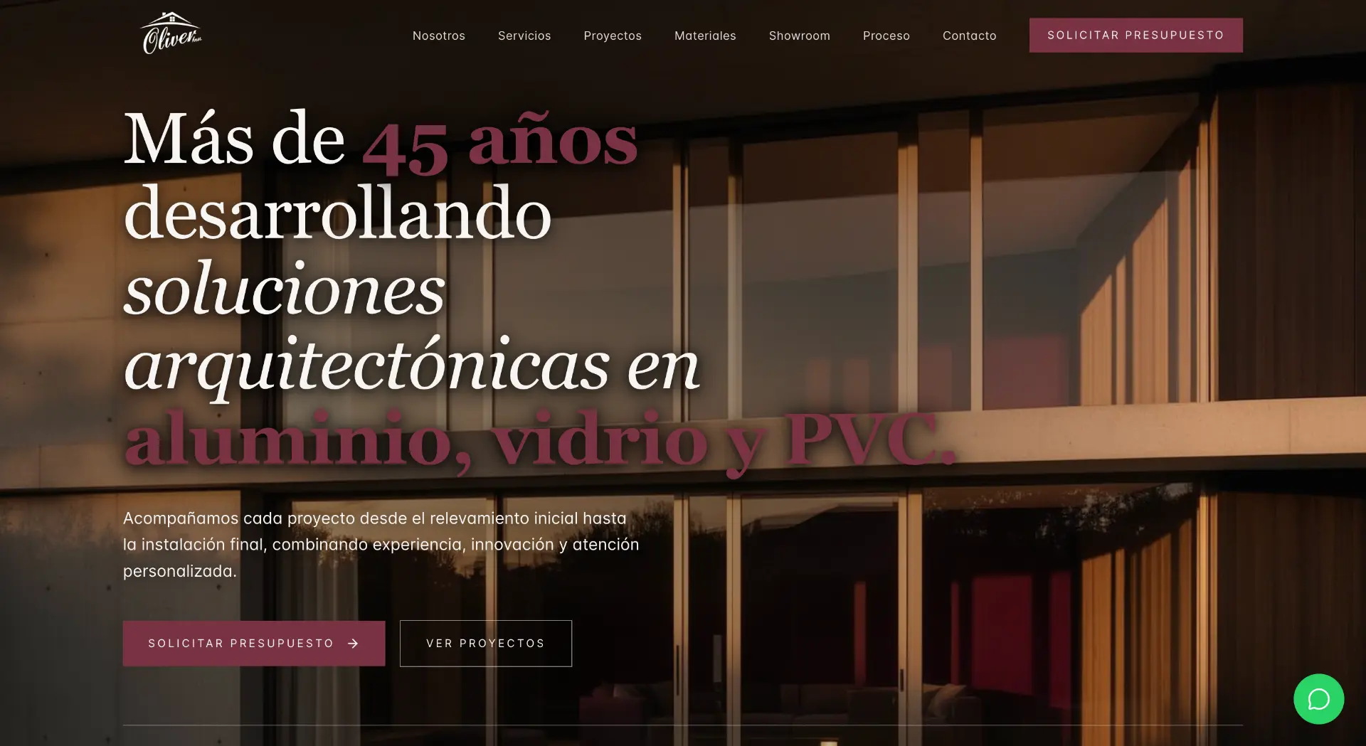 Oliver Hnos. — sitio web